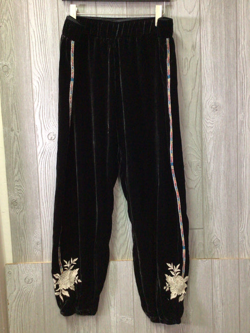 Johnny Was Velvet Pants Size X-Large